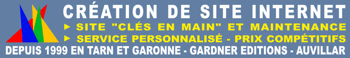 gardner internet creation de sites
